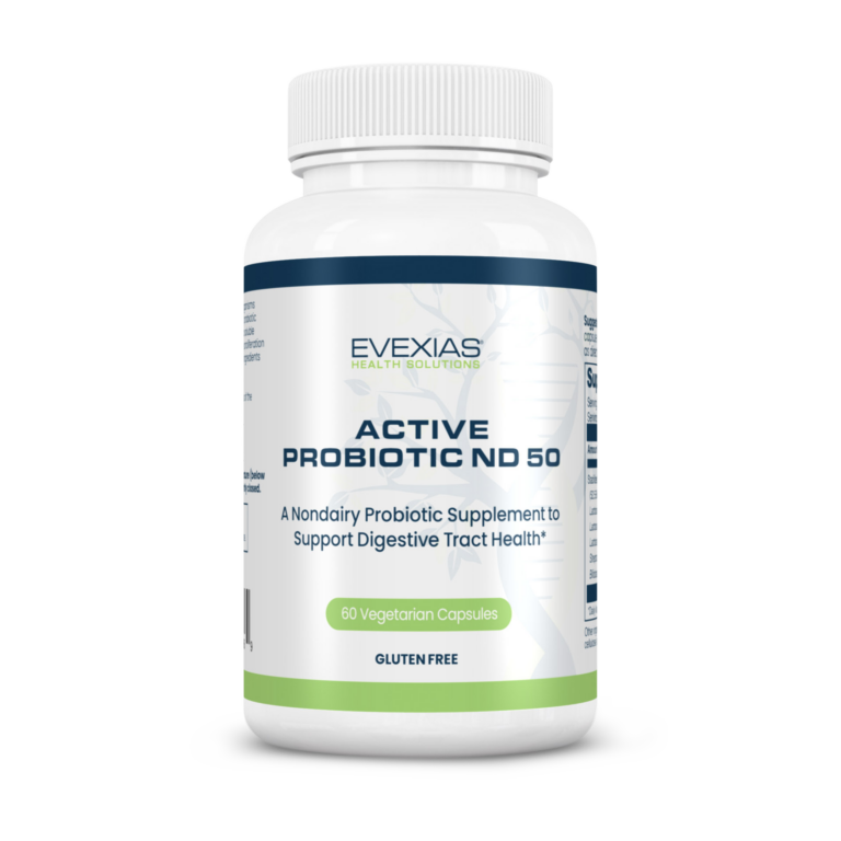 EVEXIAS_Active_Probiotic_ND_50_Nutraceutical_Bottle_vJUNE2023