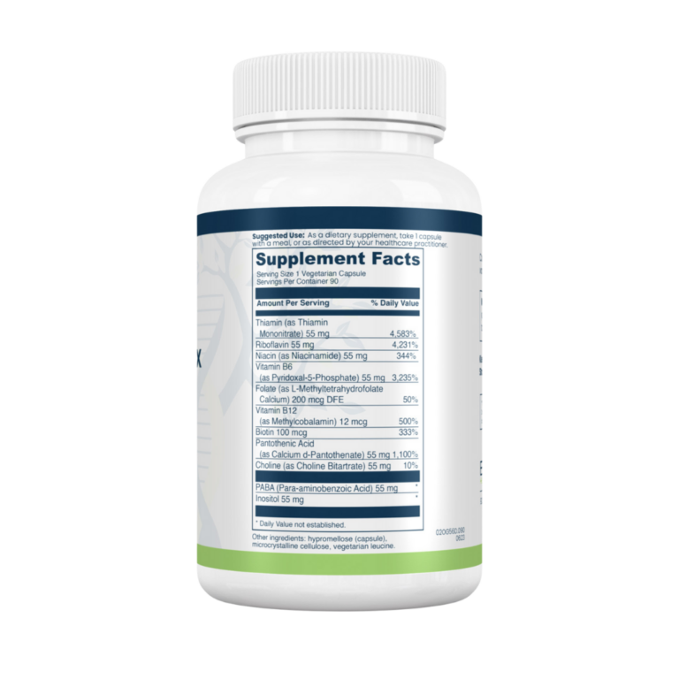 EVEXIAS_B_Complex_Bottle_SuppFacts_Nutra_Label_vJUL2023