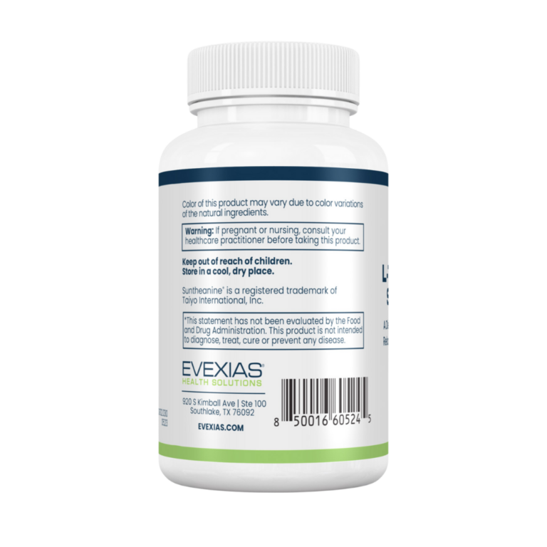 EVEXIAS_L_Theanine_Support_Bottle_Warning_Nutra_Label_vJUL2023