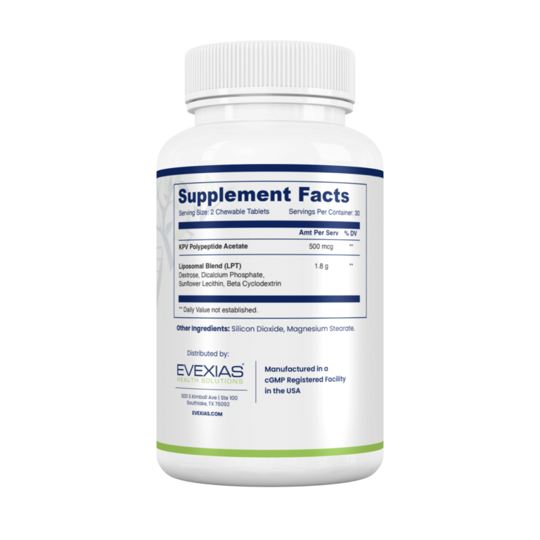 EVEXIAS_KPV_LPT_SuppsFacts_Nutra_Label-vJAN2025