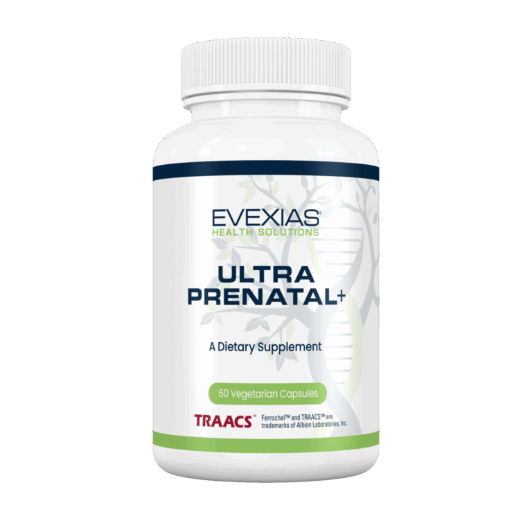 EVEXIAS_Ultra_Prenatal+_Front_Nutra_Label_vMAY2025